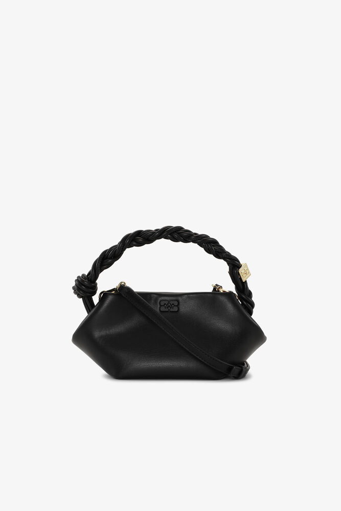 Black Mini GANNI Bou Bag, Black
