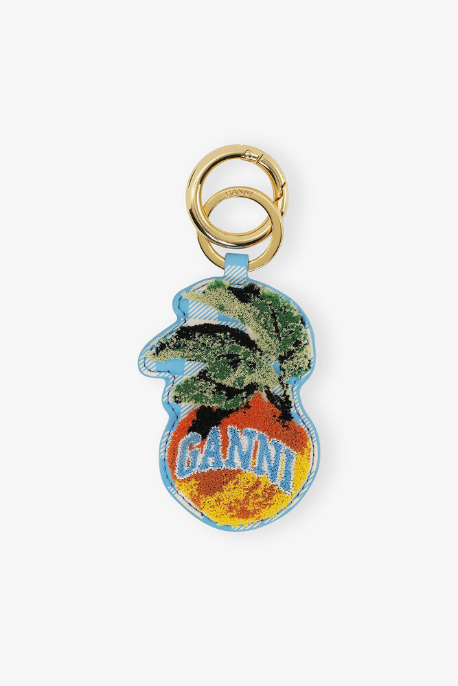 Apple Keyring, Alaskan Blue