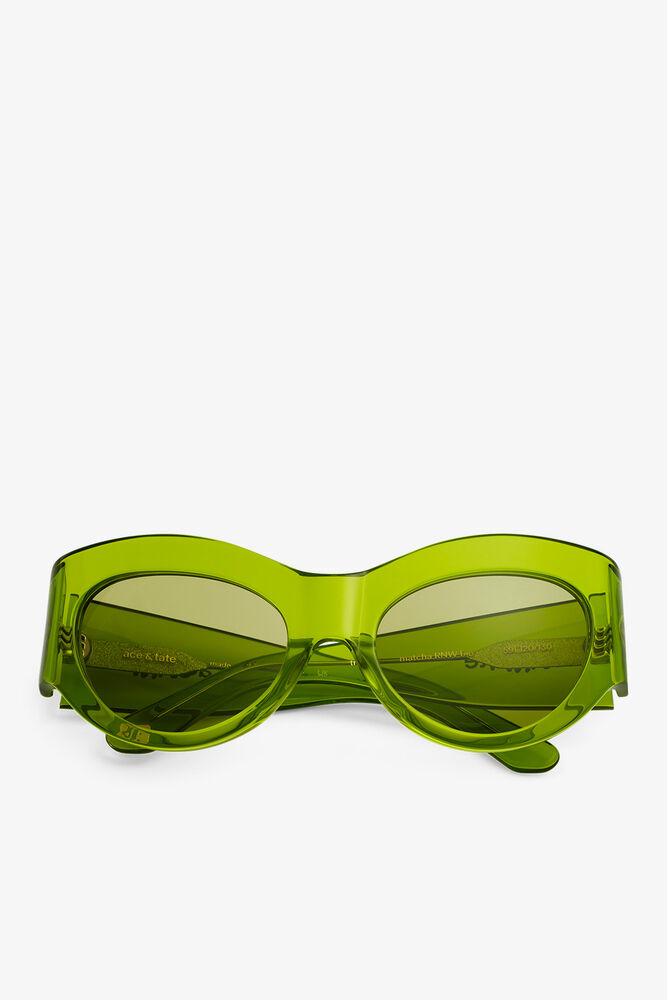 GANNI x Ace & Tate Trixie Sunglasses, Kalamata
