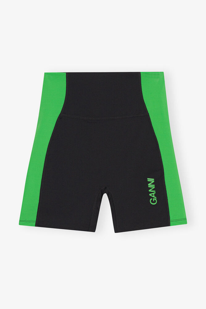 Active Ultra High Waist Shorts, Black